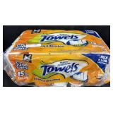 15ct. Bag of Super Premium Paper Towel Rolls