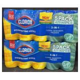 10- 85ct. Canisters of Clorox Disinfecting Wipes