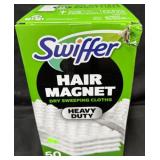 50ct. Box of Swiffer Hair Magnet Dry Sweeping