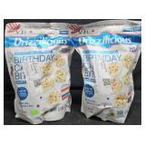 2- Drizzilicious birthday cake bites 8oz each