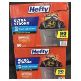 2- 90ct. Boxes of Hefty Ultra Strong 33-Gallon