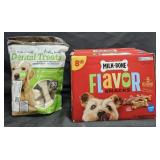 Dog dental Treats 60oz. Milk Bone dog treats 8lb