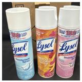 LYSOL Disinfecting Spray, Crisp Linen, Early