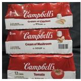 Campbell's Cream of Chicken soup 8 cans.