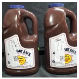 2- Sweet Baby Ray's BBQ Sauce 1 gallon each