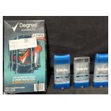 5- 2.7oz. Sticks of Degree Advanced Deodorant