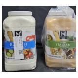 Ranch dressing 1 gallon. Italian dressing 1