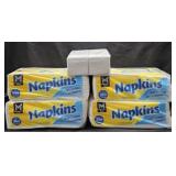 Napkins 1200 count and extra package of napkins