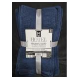 Spa bath and hand and wash cloths set of 6