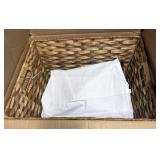 4pk. Handwoven Wicker Baskets