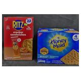 Ritz peanut butter sandwich crackers 32 packs.