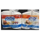 2- 250ct. Bags of Hefty Supreme 8.875' Lunch