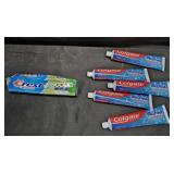 5- Colgate MaxFresh toothpaste 7.3oz each. Crest