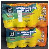 8- 78ct. Canisters of Disinfecting Wipes