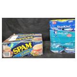 Spam 8 cans. StarKist tuna 12 cans