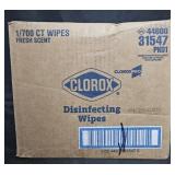 Clorox disinfectant wipes 700 count