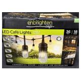 Enbrighten Cafe 36ft. LED Cafe Lights