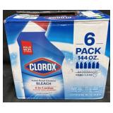 6- 24fl.oz. Bottles of Clorox Toilet Bowl Cleaner