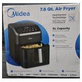 Midea 7.8Qt Air Fryer. Not tested or checked for