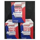 3- Country Style pepper gravy mix 3 bags per box