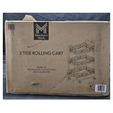 3 Tier Rolling Cart