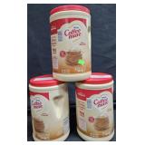 3- Coffee Mate original coffee cream 56oz each