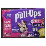 Huggies Pull Ups size 4T/5T. 102 count