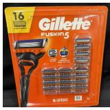 16ct. Pack of Gillette Fusion 5 Razor Cartridges