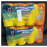 8- 78ct. Canisters of Disinfecting Wipes