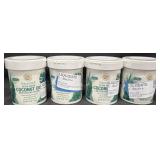4- 16oz. Jars of NatureWell Coconut Oil