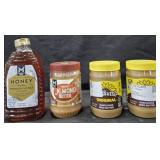Wildflower Honey 48oz. Almond Butter 24oz. 2-