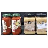 2- Minced Garlic 48oz each. 2- Roa's marina sauce