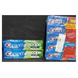 2- 6.3oz. Tubes of Crest Complete Scope Outlast