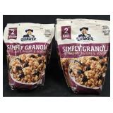 4- Quaker Simply granola 34oz each bag