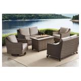 (MSRP: $2,699) St. Croix Deep Seating Fire Set