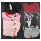Women's size X-Large shirts and dress. New w/
