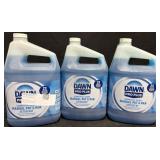 3- 1Gal. Jugs of Dawn Pro Plus Commercial Grade