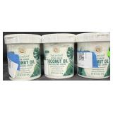 3- 16oz. Jars of NatureWell Coconut Oil