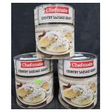 3- Country Sausage Gravy 6lb each