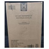 Waterproof 24 can Backpack Cooler