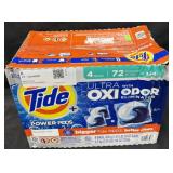 72ct. Box of Tide Ultra Oxi Power Pods