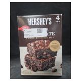 Hershey's Triple Chocolate brownie mix 4 pack