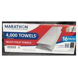 Marathon Multi-fold Towels 4,000 towels
