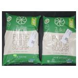 2- Pure Sugar Cane 10lb each