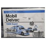 Mobil 15W-40 Diesel motor oil 4 gallons