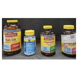 Fish Oil 240 count. Naproxen 400 count. Magnesium