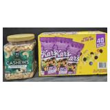 Whole Cashews 33oz. Kars sweet and salty mix 40