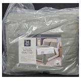 King size Sateen Quilt Set