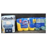 Cottonelle flushable wipes 504 count. Clorox