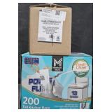 Power Flex 13 gallon trash bags 200 count. Small
